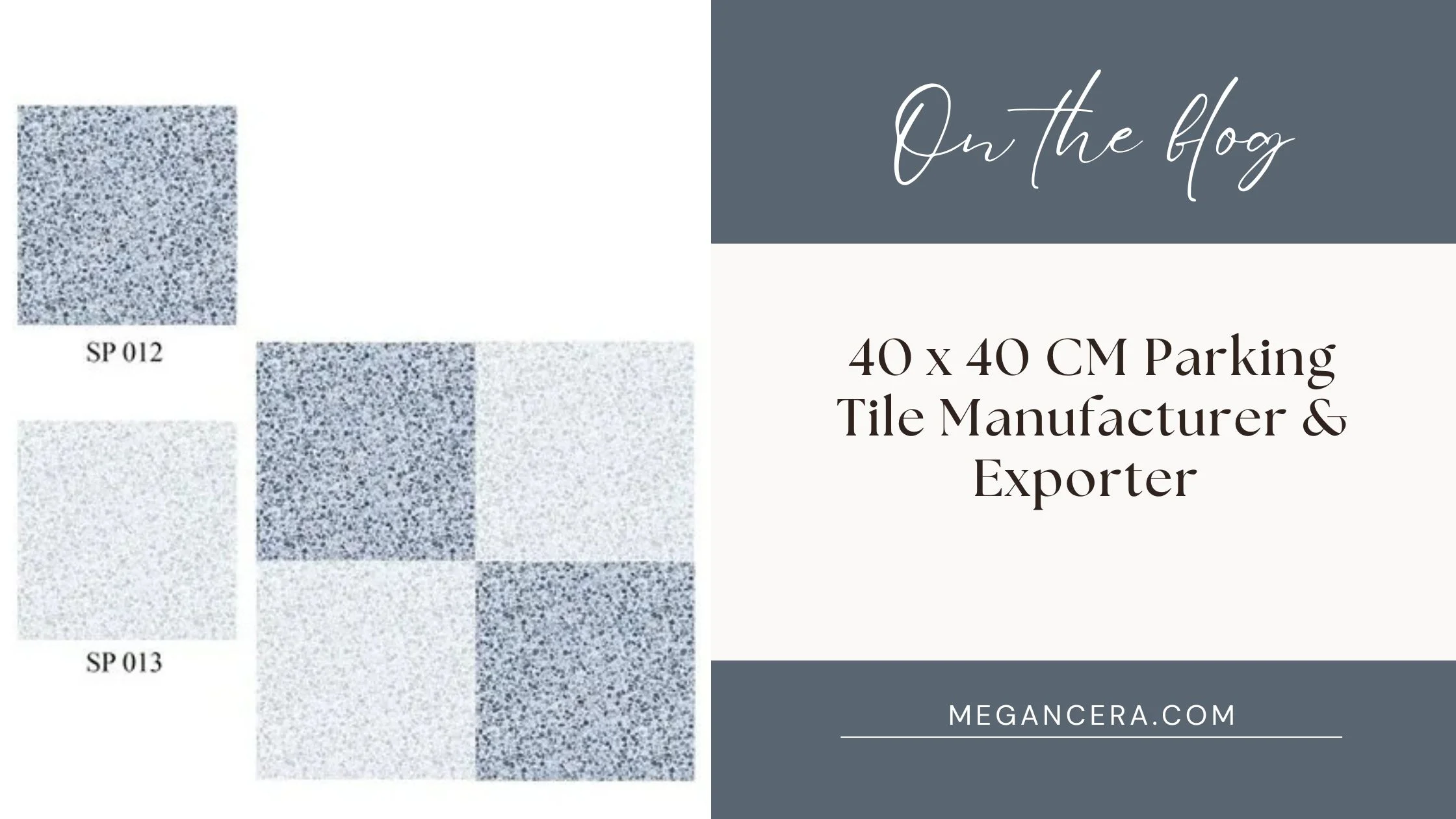 40 x 40 CM Parking Tile Manufacturer & Exporter 